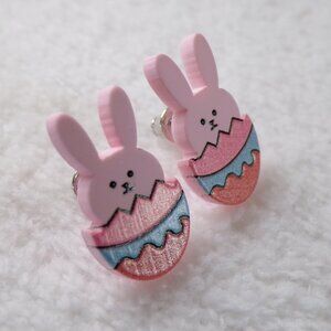 *HOST PICK* Easter Egg Bunny Earrings